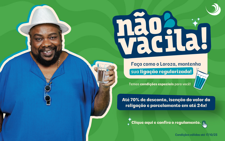 Águas da Condessa realiza campanha de Religação de Água com descontos de até 70%