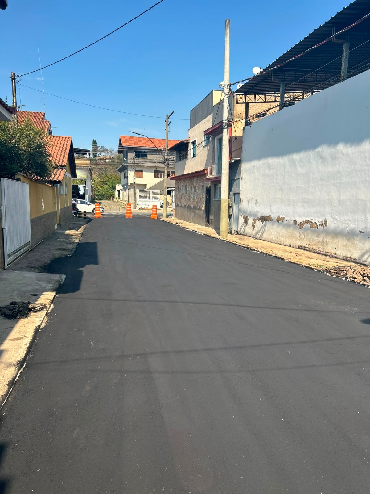 Águas da Condessa e Prefeitura concluem obra de recuperação na Rua Marechal Floriano Peixoto