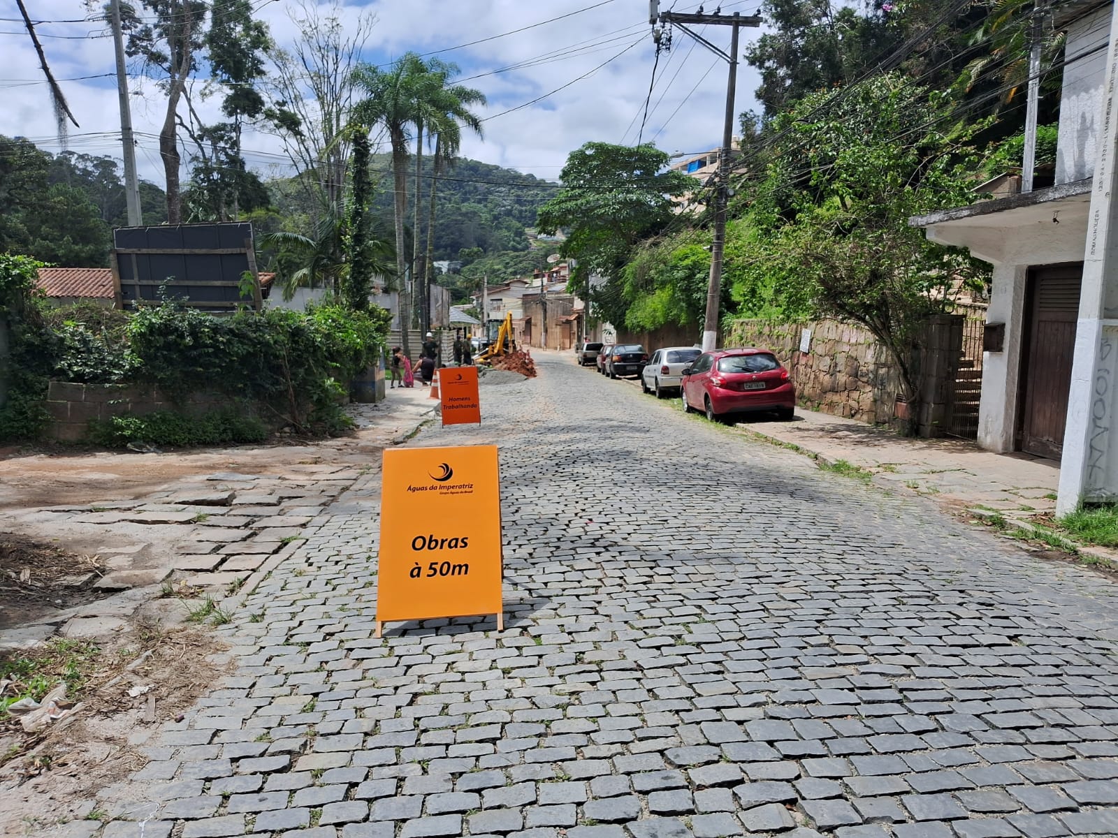 Águas da Imperatriz inicia obras no bairro Pimenteiras
