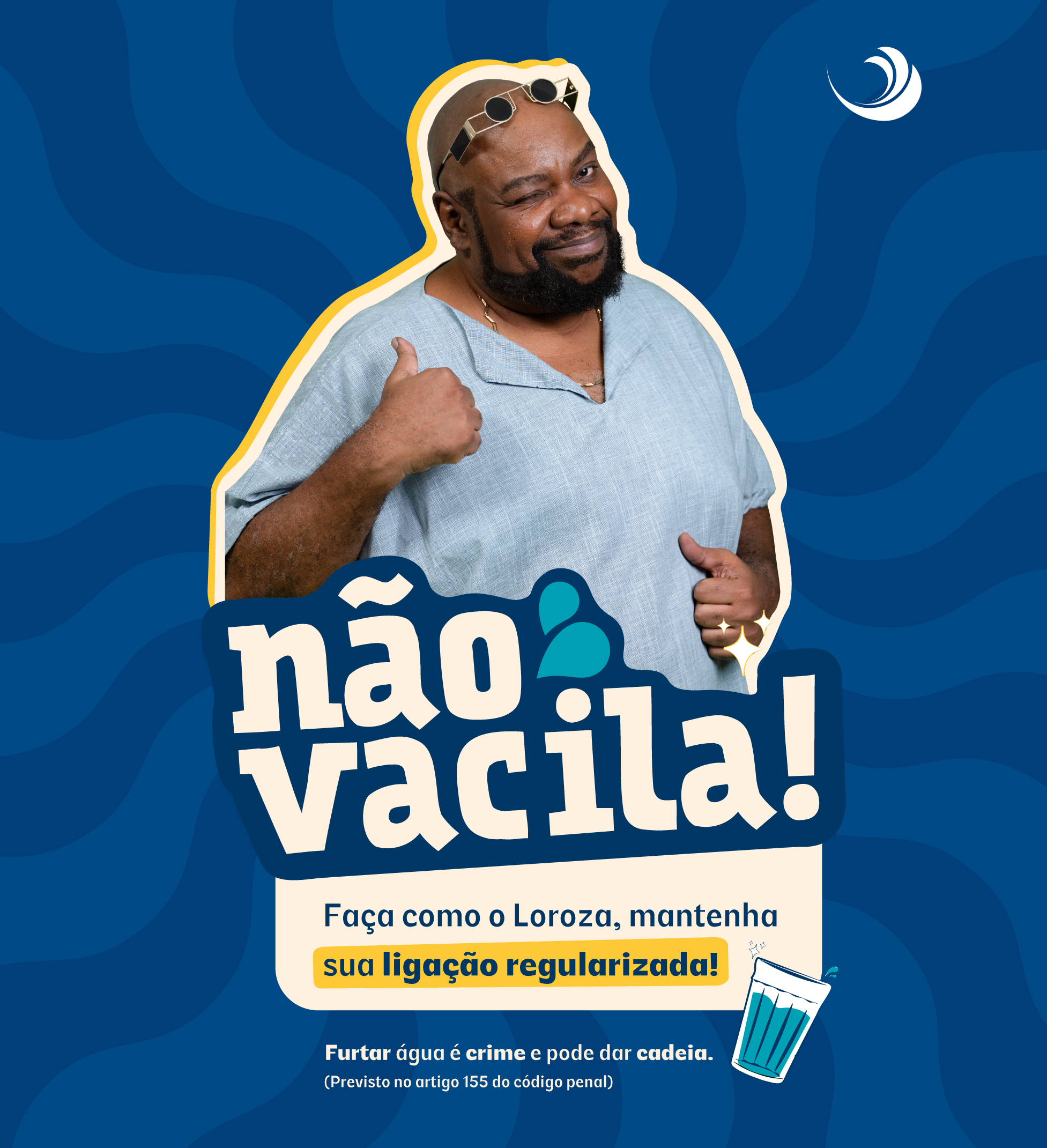 Águas da Imperatriz lança campanha “Não Vacila” com Sérgio Loroza