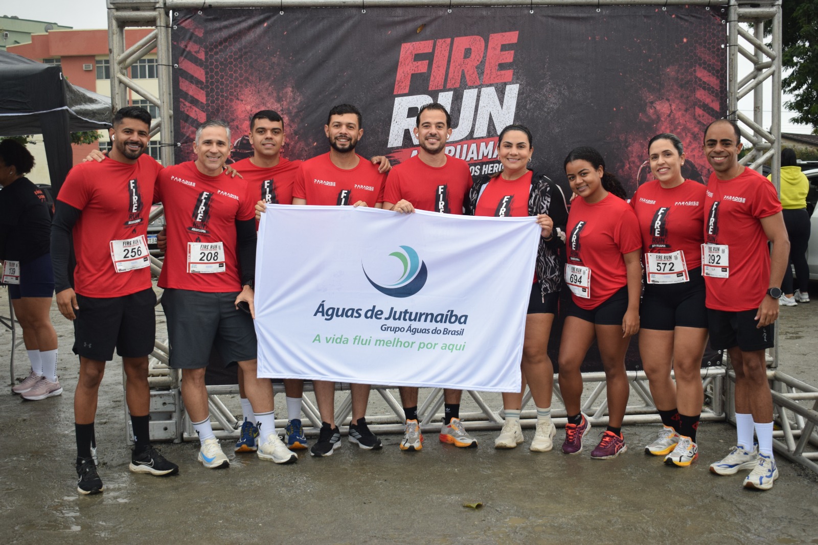 Águas de Juturnaíba apoia corrida Fire Run e reforça compromisso com saúde e qualidade de vida da população