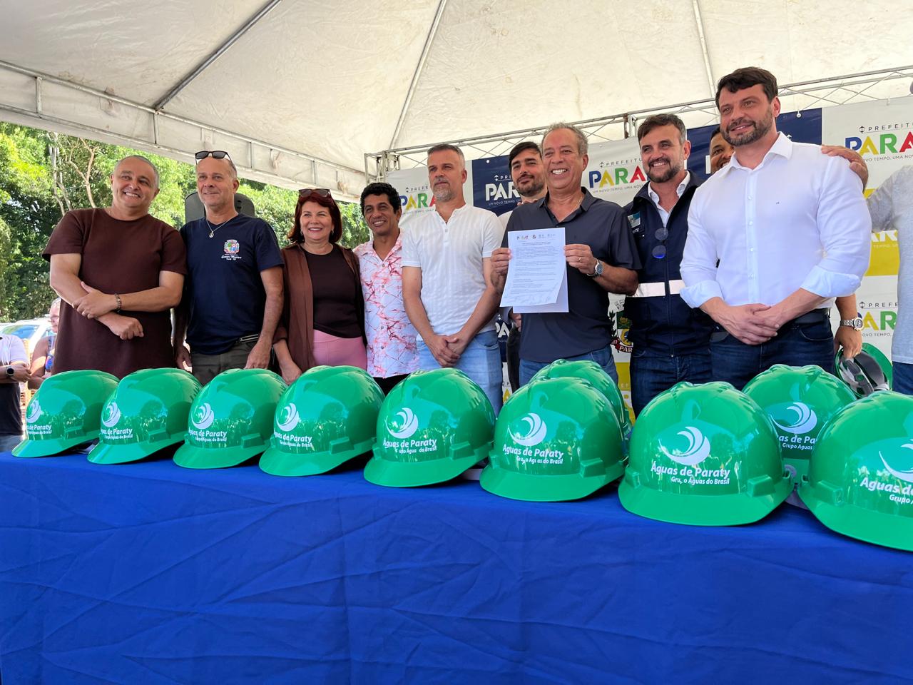 Águas de Paraty celebra 12 anos com retomada das obras da ETE Paraty