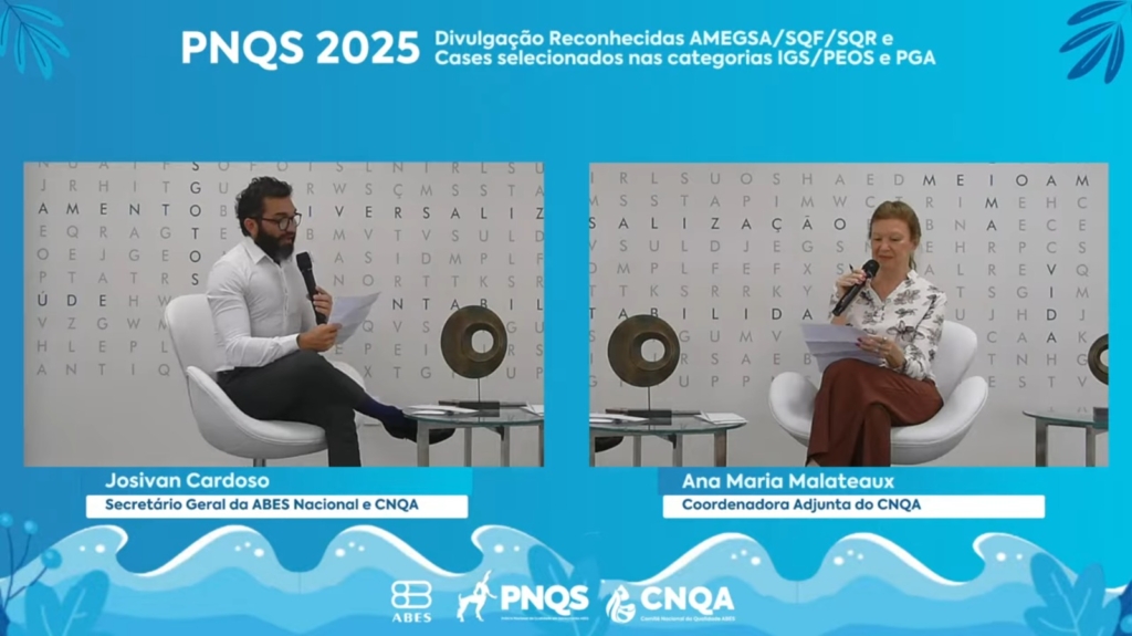 Águas de Pará de Minas e Águas de Nova Friburgo são reconhecidas em premiação do PNQS 2025