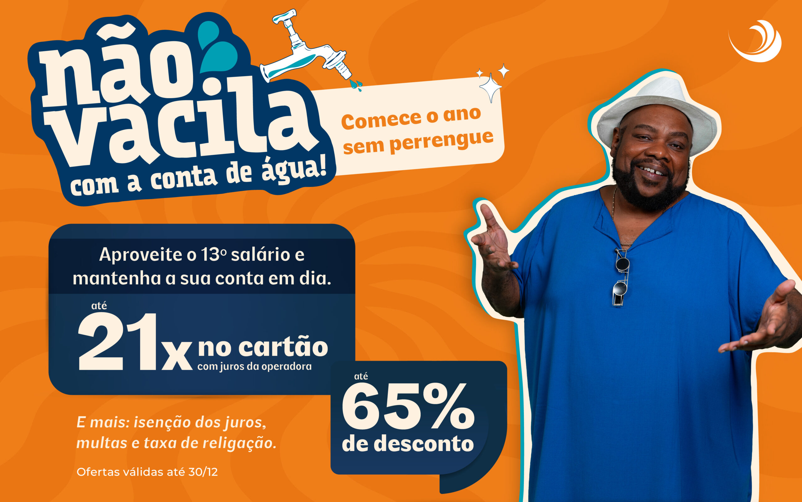Grupo Águas do Brasil promove campanha de negociação com condições especiais para clientes